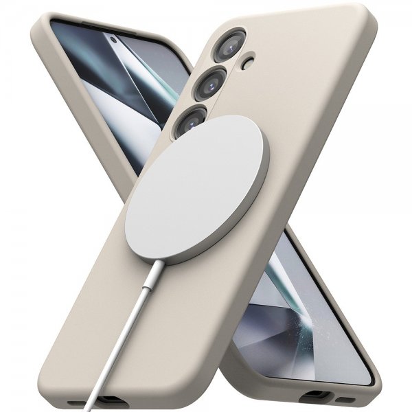 Ringke Samsung Galaxy S24 Cover Silikone Magnetic Stone
