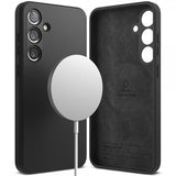 Ringke Samsung Galaxy S24 Cover Silikone Magnetisk Sort