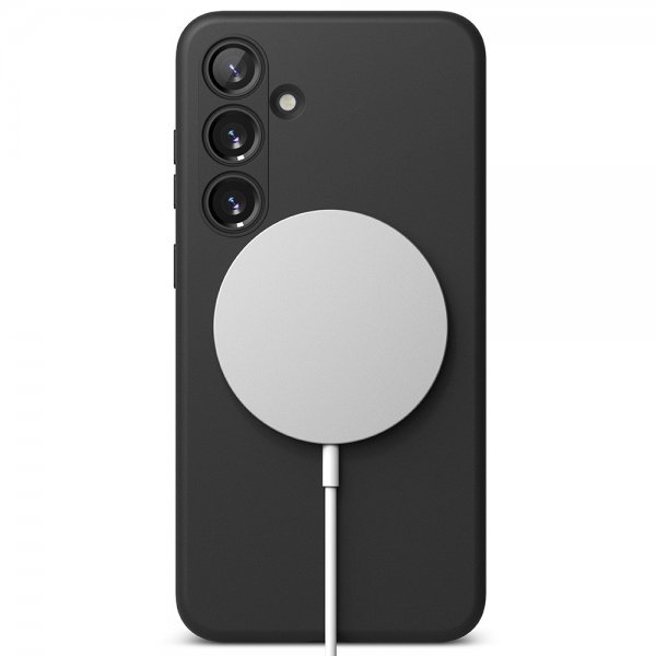 Ringke Samsung Galaxy S24 Cover Silikone Magnetisk Sort