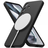 Ringke Samsung Galaxy S24 Cover Silikone Magnetisk Sort