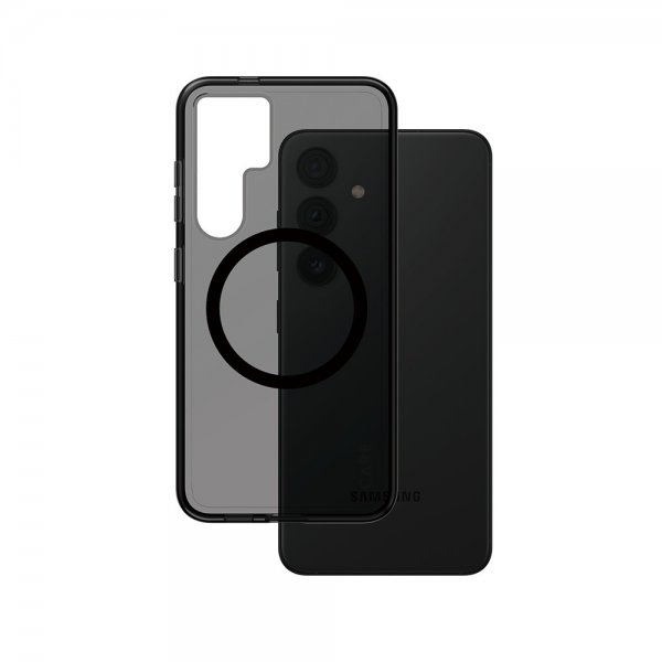 CARE by PanzerGlass Samsung Galaxy S24 Cover Smokey MagSafe Sort
