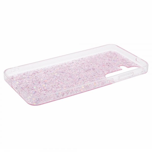 Nordic Covers Samsung Galaxy S24 Cover Sparkle Series Blossom Pink