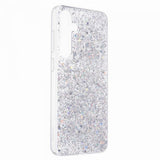 Nordic Covers Samsung Galaxy S24 Cover Sparkle Series Stardust Silver