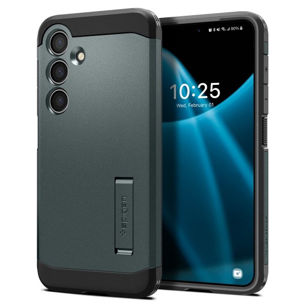 Spigen Samsung Galaxy S24 Cover Tough Armor Abyss Green