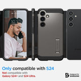 Spigen Samsung Galaxy S24 Cover Tough Armor Gunmetal