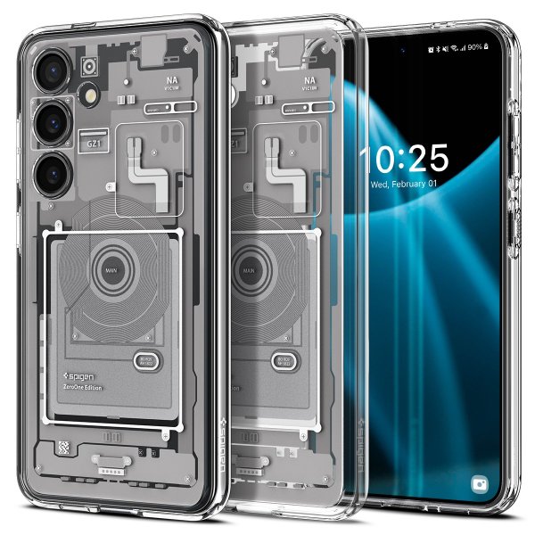 Spigen Samsung Galaxy S24 Cover Ultra Hybrid Zero One White