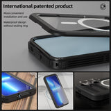 Redpepper Samsung Galaxy S24 Cover Vandtæt IP68 MagSafe Sort
