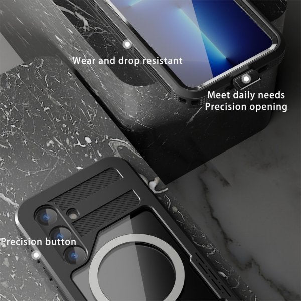 Redpepper Samsung Galaxy S24 Cover Vandtæt IP68 MagSafe Sort