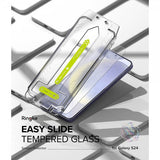 Ringke Samsung Galaxy S24 Skærmbeskyttelse Easy Slide 2-pak