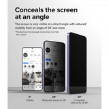 Ringke Samsung Galaxy S24 Skærmbeskyttelse Easy Slide Privacy 2-pak
