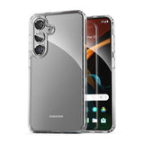 Rvelon Samsung Galaxy S24 Cover Stødsikkert Gennemsigtigt