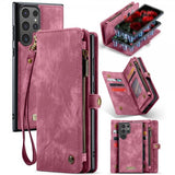 CaseMe Samsung Galaxy S24 Ultra Cover 008 Series Aftageligt Cover Rød