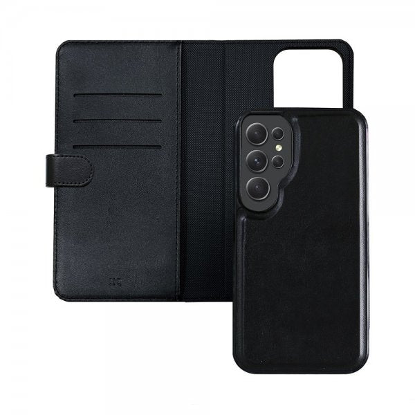 Xqisit Samsung Galaxy S24 Ultra Etui 2-i-1 Wallet Case Sort