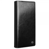 Qialino Samsung Galaxy S24 Ultra Cover Ægte Læder Sort