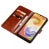 Samsung Galaxy S24 Ultra Etui Lædertekstur Rød
