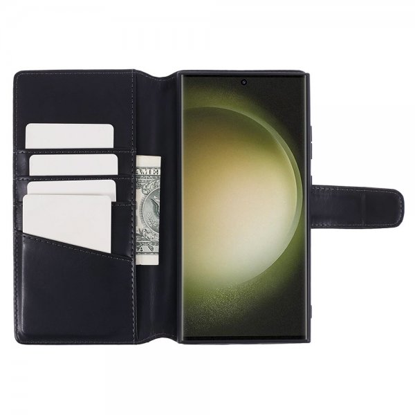Nordic Covers Samsung Galaxy S24 Ultra Cover MagLeather Raven Black