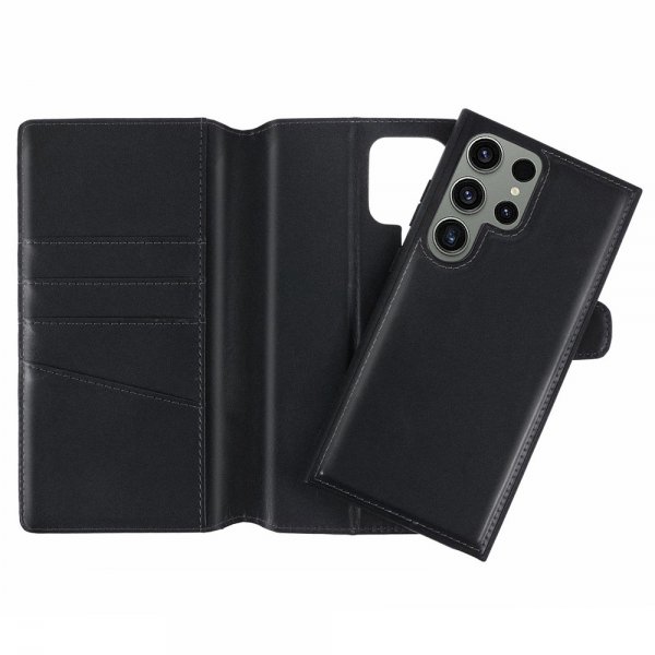 Nordic Covers Samsung Galaxy S24 Ultra Cover MagLeather Raven Black