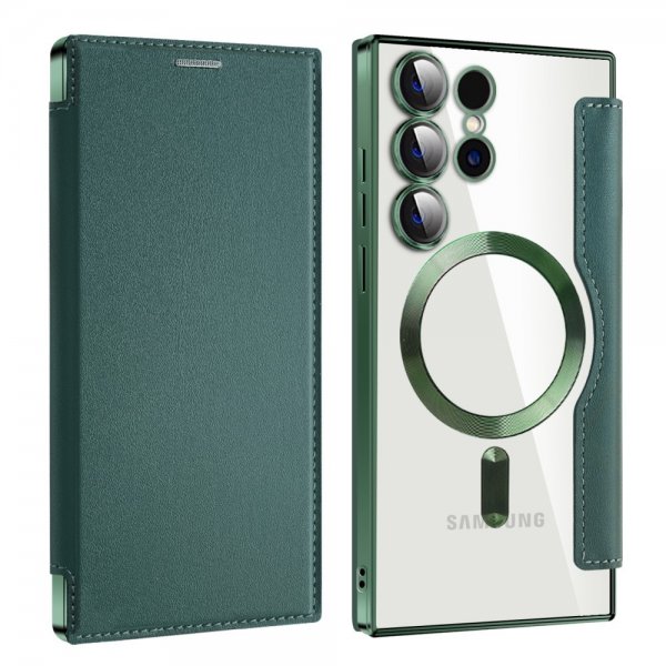 Samsung Galaxy S24 Ultra Cover MagSafe Grøn