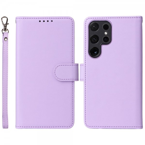 Betopnice Samsung Galaxy S24 Ultra Cover med Aftageligt Etui 005 Lilla