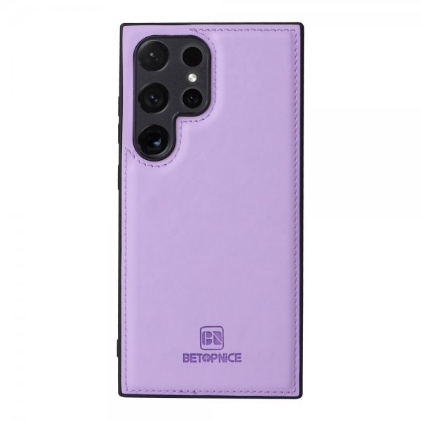 Betopnice Samsung Galaxy S24 Ultra Cover med Aftageligt Etui 005 Lilla