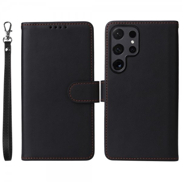 Betopnice Samsung Galaxy S24 Ultra Cover med Aftageligt Etui 005 Sort