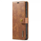 Dg.Ming Samsung Galaxy S24 Ultra Cover med Aftageligt Cover Brun