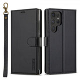 Lc.Imeeke Samsung Galaxy S24 Ultra Etui med Aftageligt Cover L2 Series MagSafe Sort