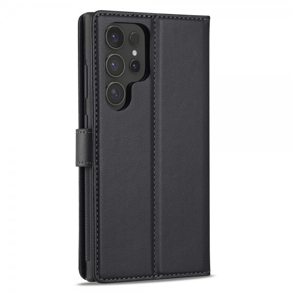 Lc.Imeeke Samsung Galaxy S24 Ultra Etui med Aftageligt Cover L2 Series MagSafe Sort