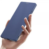 Dux Ducis Samsung Galaxy S24 Ultra Cover Skin X Pro Series Kickstand MagSafe Blå