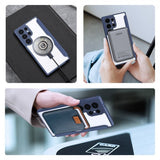 Dux Ducis Samsung Galaxy S24 Ultra Cover Skin X Pro Series Kickstand MagSafe Blå