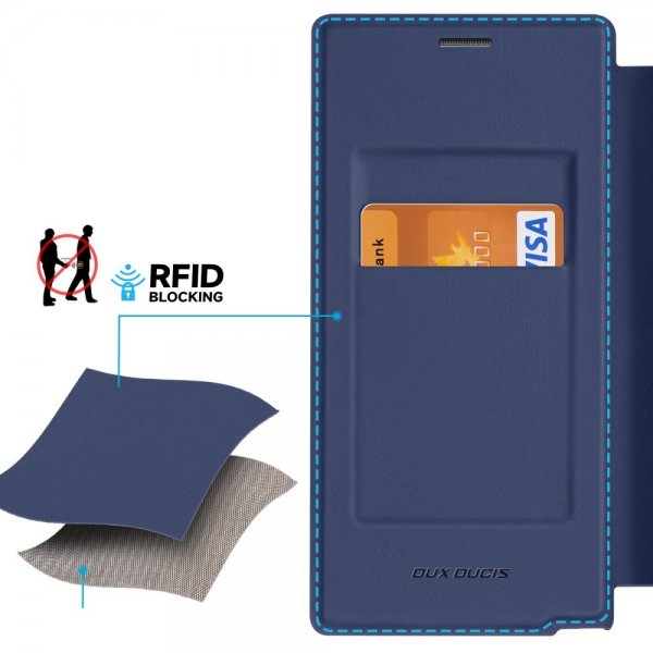 Dux Ducis Samsung Galaxy S24 Ultra Cover Skin X Pro Series MagSafe Blå