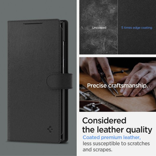 Spigen Samsung Galaxy S24 Ultra Cover Wallet S Plus Sort