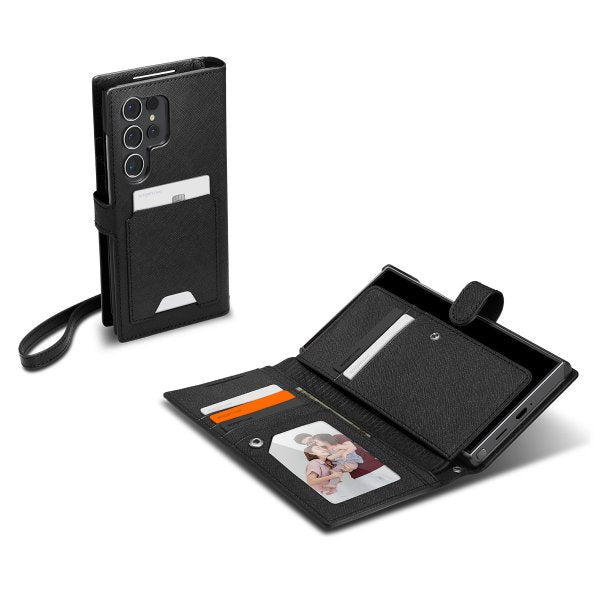 Spigen Samsung Galaxy S24 Ultra Cover Wallet S Plus Sort
