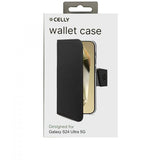 Celly Samsung Galaxy S24 Ultra Fodral Wally Wallet Case Sort