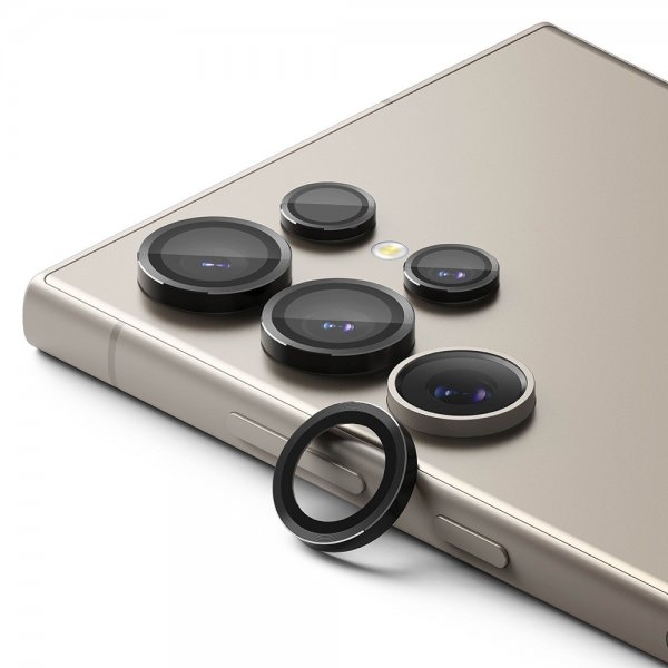 Ringke Samsung Galaxy S24 Ultra Kamerabeskyttelse Kamerarem Sort