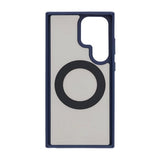 Samsung Galaxy S24 Ultra Cover Roterbart MagSafe Stativ Blåt