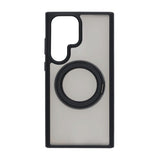 Samsung Galaxy S24 Ultra Cover Roterbart MagSafe Stativ Sort