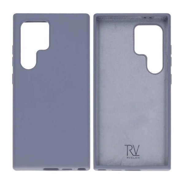 Rvelon Samsung Galaxy S24 Ultra Cover Silikone Lilla