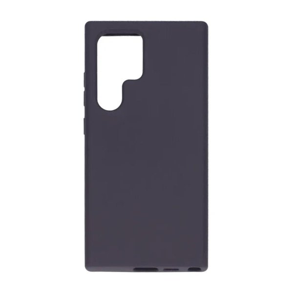 Rvelon Samsung Galaxy S24 Ultra Cover Silikone Mørkelilla