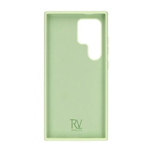 Rvelon Samsung Galaxy S24 Ultra Cover Silikone Limegrøn