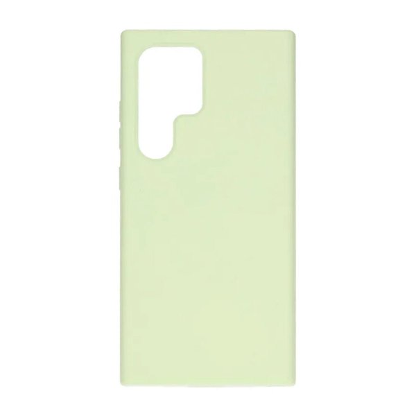 Rvelon Samsung Galaxy S24 Ultra Cover Silikone Limegrøn