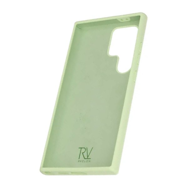 Rvelon Samsung Galaxy S24 Ultra Cover Silikone Limegrøn