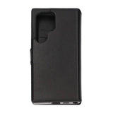 Rvelon Samsung Galaxy S24 Ultra Etui Ægte Læder Kortlomme Sort