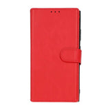 Rvelon Samsung Galaxy S24 Ultra Cover Magnetisk Aftageligt Etui Rød
