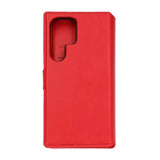 Rvelon Samsung Galaxy S24 Ultra Cover Magnetisk Aftageligt Etui Rød