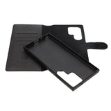 Rvelon Samsung Galaxy S24 Ultra Cover Magnetisk Aftageligt Etui Sort