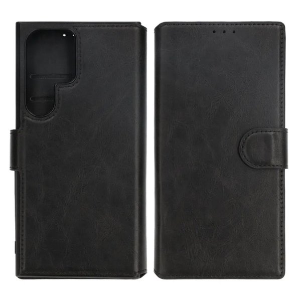 Rvelon Samsung Galaxy S24 Ultra Etui 4 Kortlommer Sort
