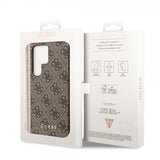Guess Samsung Galaxy S24 Ultra Cover 4G Charm Brun
