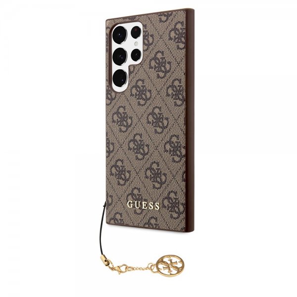 Guess Samsung Galaxy S24 Ultra Cover 4G Charm Brun