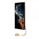 Guess Samsung Galaxy S24 Ultra Cover 4G Charm Brun